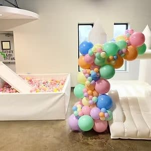 8x6 Ball Pit & 8x8 bounce house