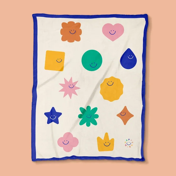 Happy Colors & Shapes Blanket