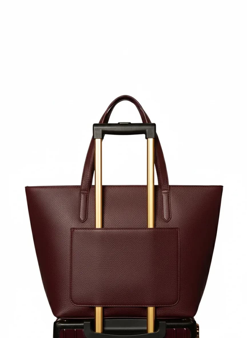 Sorrel Burgundy Tote