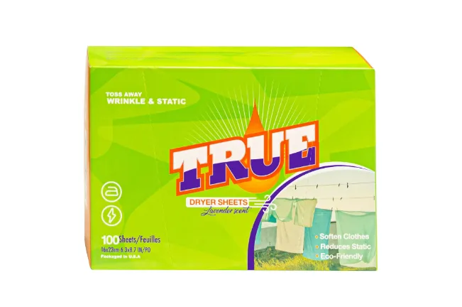 True Laundry Dryer Sheet - 100 Count