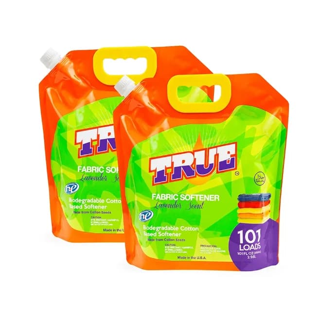 2 • True Plant Based Fabric Softener • 101 Load Combo