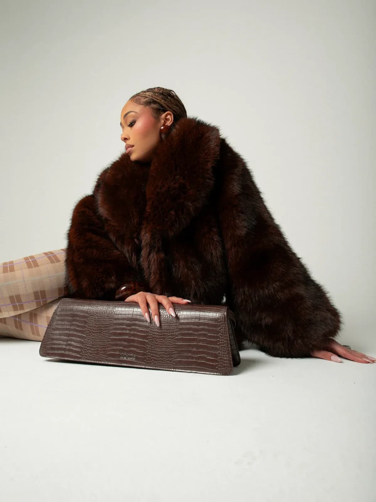 Tux Clutch Brown