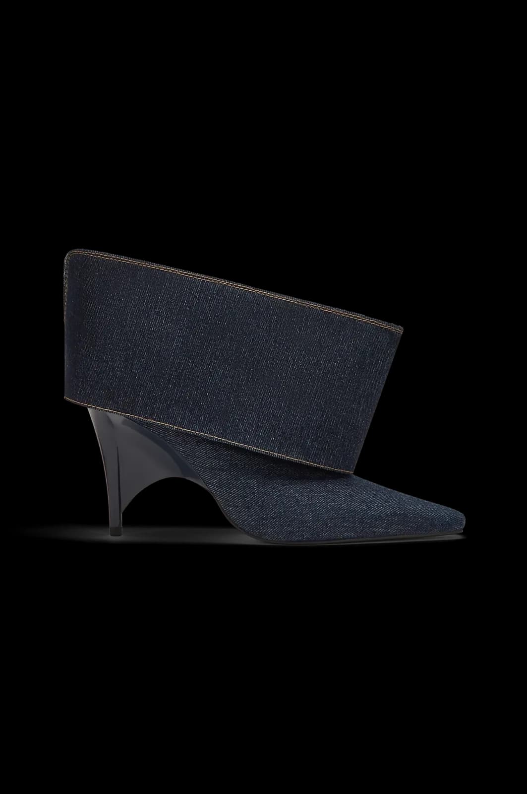 Rev Cuff Heel Denim