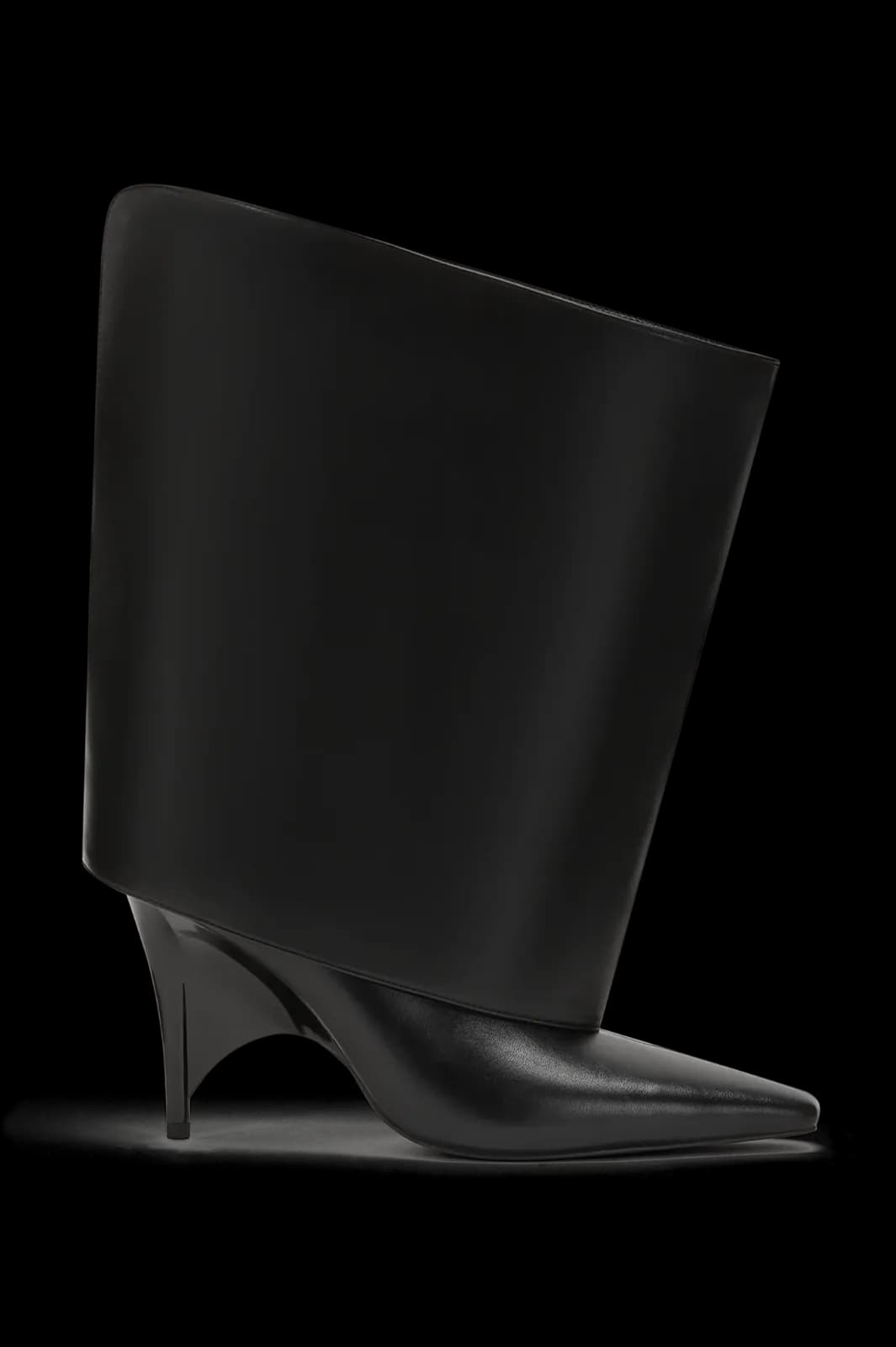 Rev Midi Boot Black