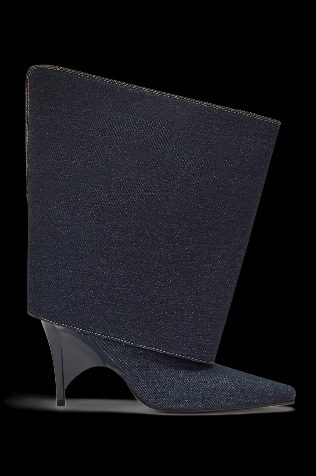 Rev Midi Boot Denim