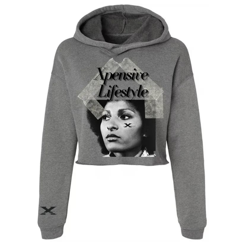 Jackie Brown Croptop Hoodie