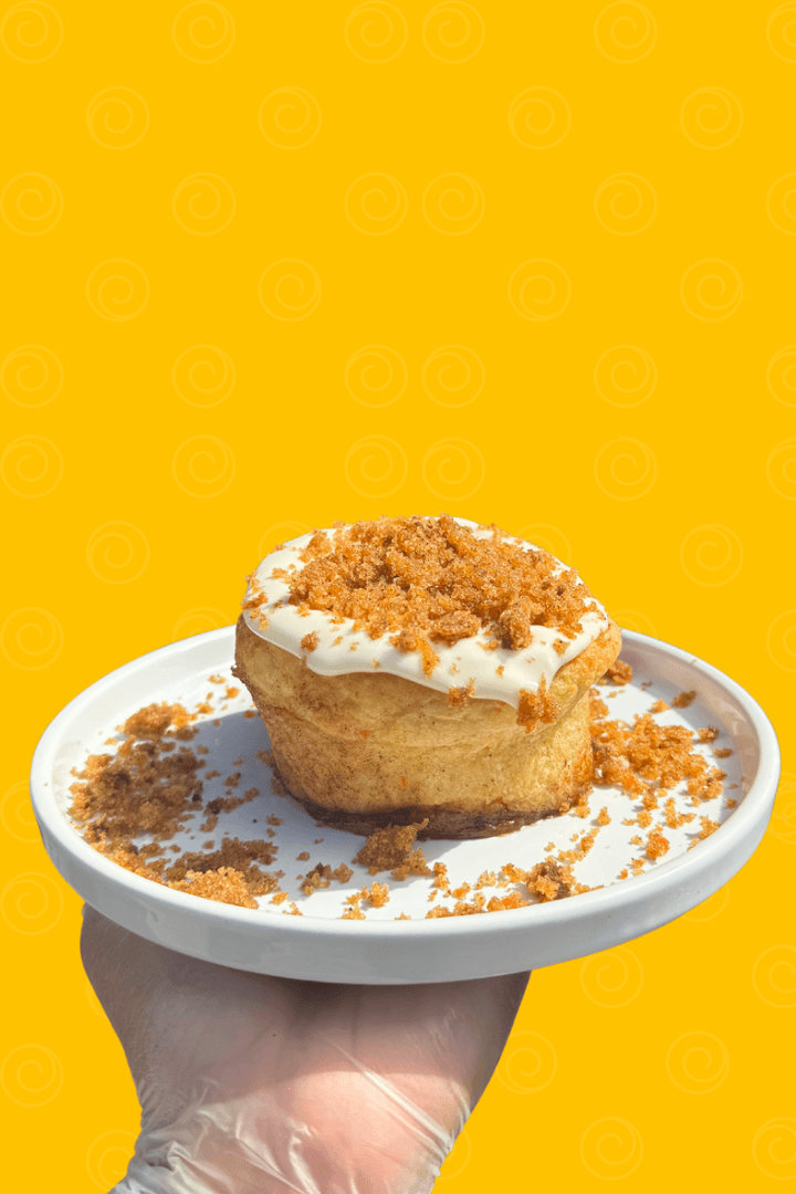 Carrot Cake Cinnamon Roll