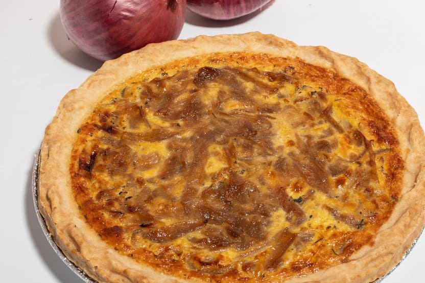 Caramelized Onion Quiche